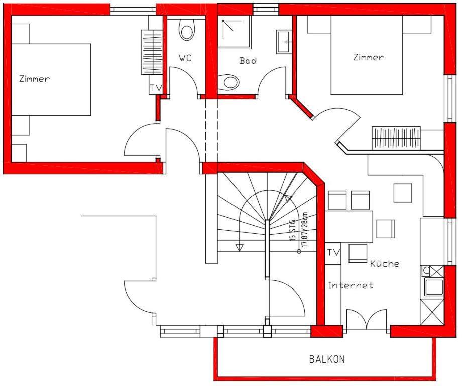 Ferienwohnung In Leogang Exteriér fotografie